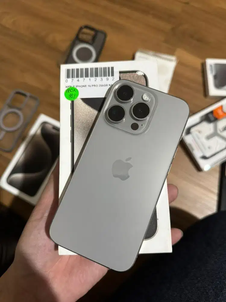 iPhone 15 Pro 256 Ibox Natural Titanium 15jt