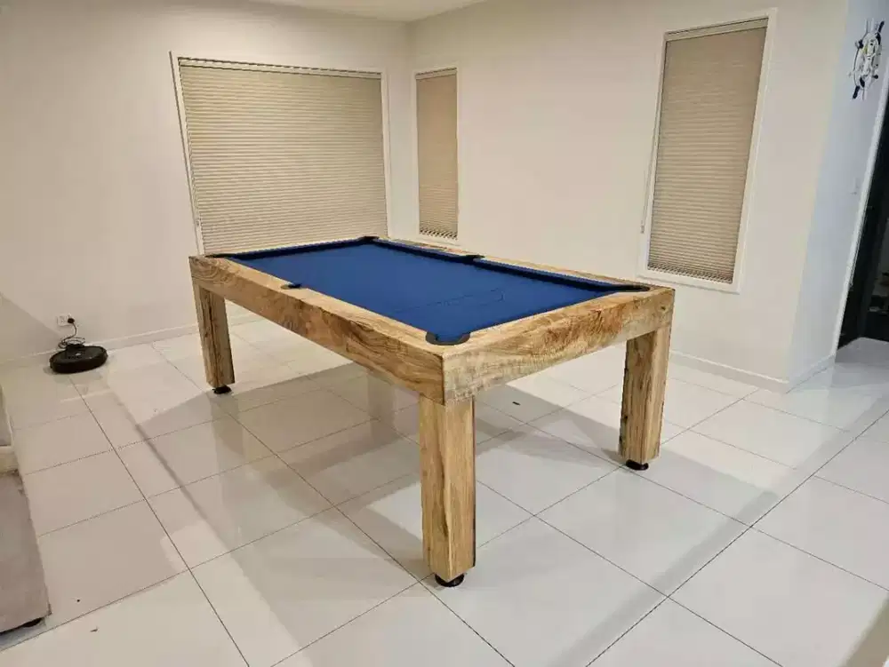 Billiard Custom Minimalis Jati Ukuran 7Feet