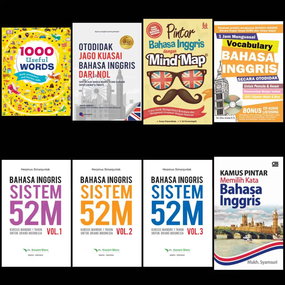 Buku Digital Paket Koleksi Buku Belajar Bahasa Inggris