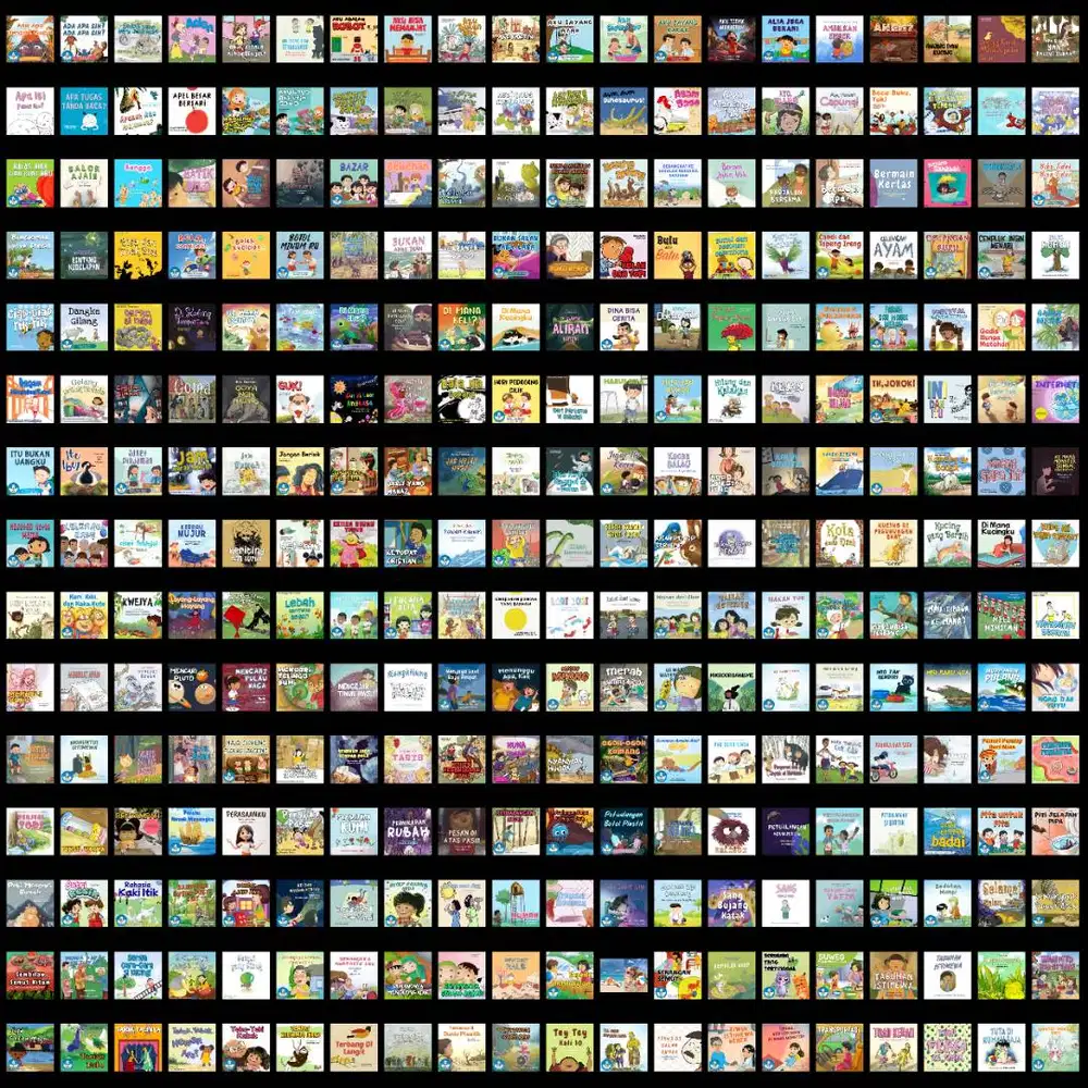 Buku Digital Ebook 300+ Cerita Anak Indonesia – Cerita Bergambar