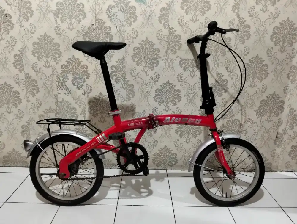 Sepeda lipat anak ukuran 16 untuk umur 5-10 tahun
