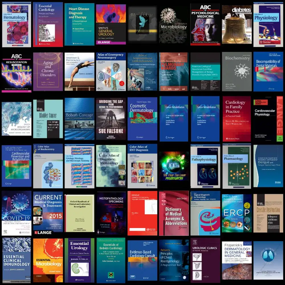 Buku Digital Ebook 500+ Buku dan Jurnal Kedokteran Lengkap B.Inggris