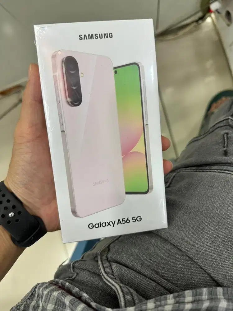 Samsung a56 5G istimewah new segel original resmi warna pink harga net