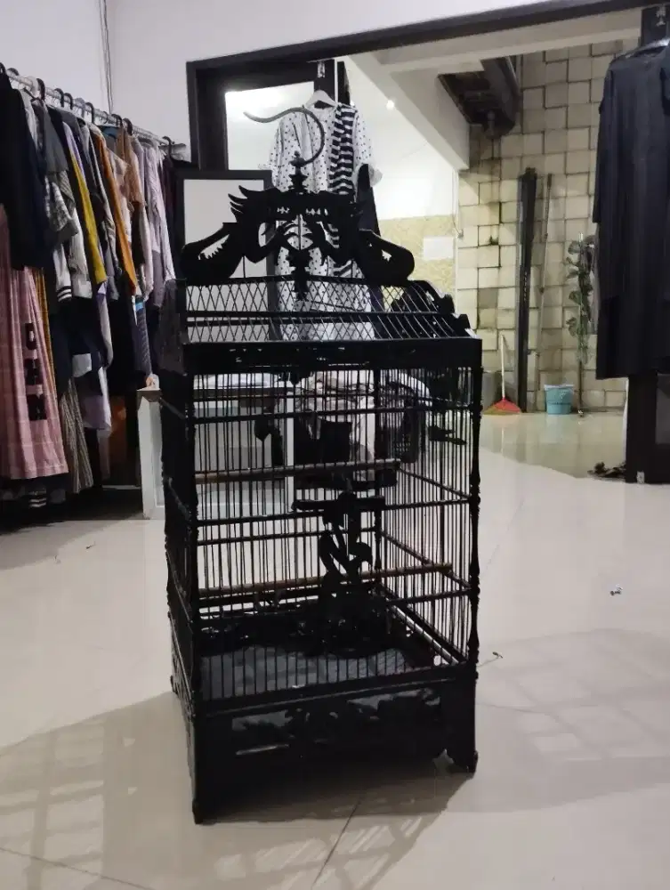 Kurung jati ukir no 1