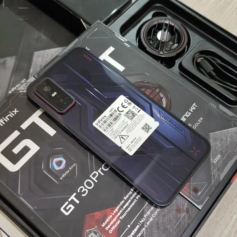 Infinix GT 30 PRO 5G 256GB + GT PRO GAMING KIT Fullset Mulus Resmi