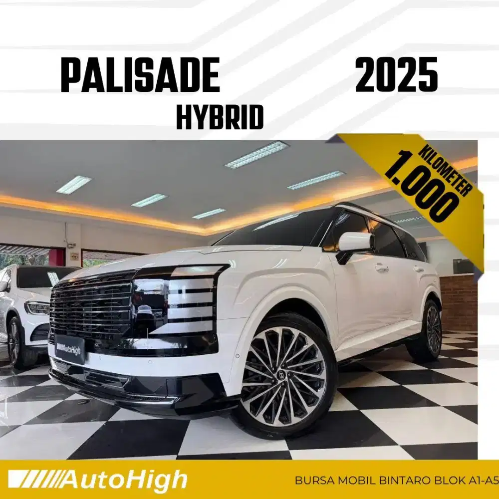 DP10% [Km1.000] Palisade Hybrid Calligraphy 2025 White #AUTOHIGH