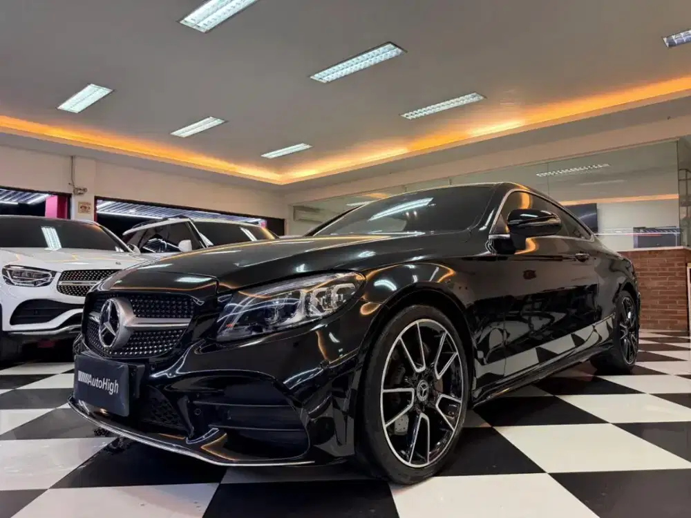DP10% [Km8.000] C300 Coupe AMG 2019 Black Reg 2020 #AUTOHIGH