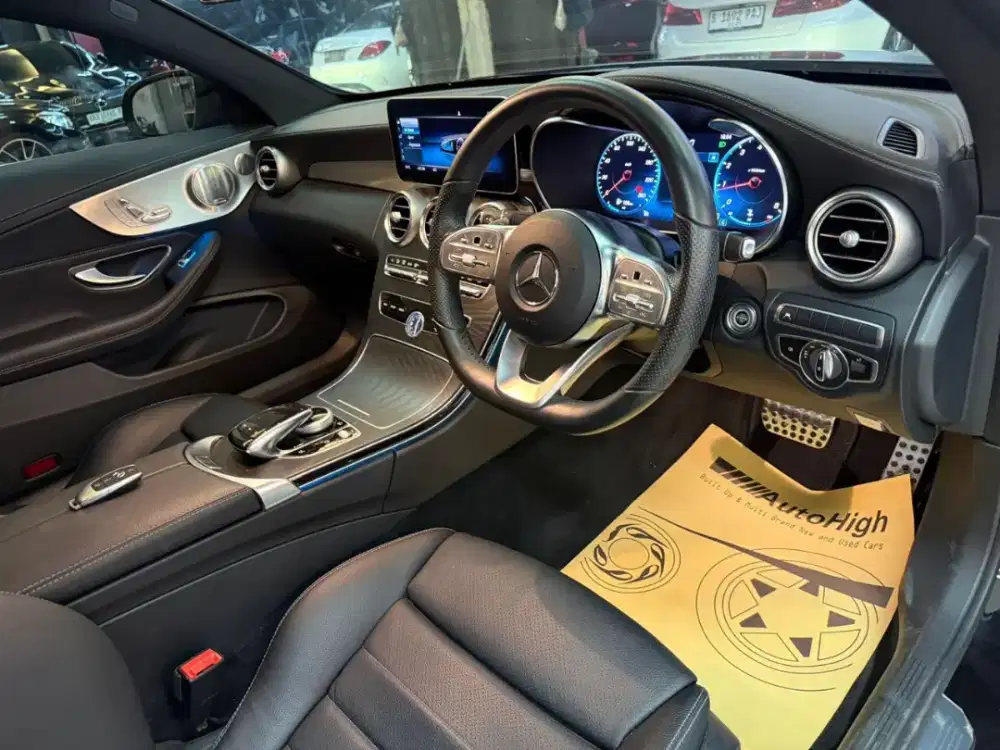 DP10% [Km8.000] C300 Coupe AMG 2019 Black Reg 2020 #AUTOHIGH