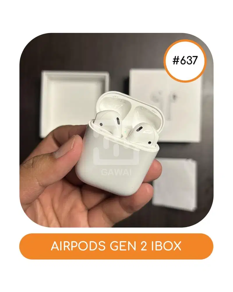 #637 Airpods Gen 2 Charging Case Ibox
