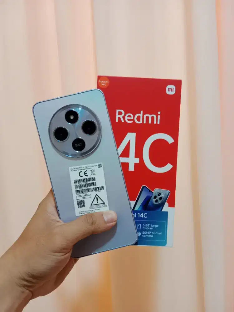 XIAOMI REDMI NOTE 14C RAM 6+6/128GB + NFC (FULLSET)