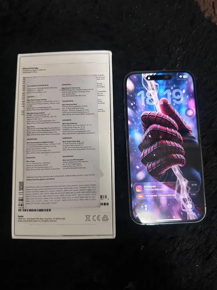 Iphone 14 Promax 256GB Ex Ibox