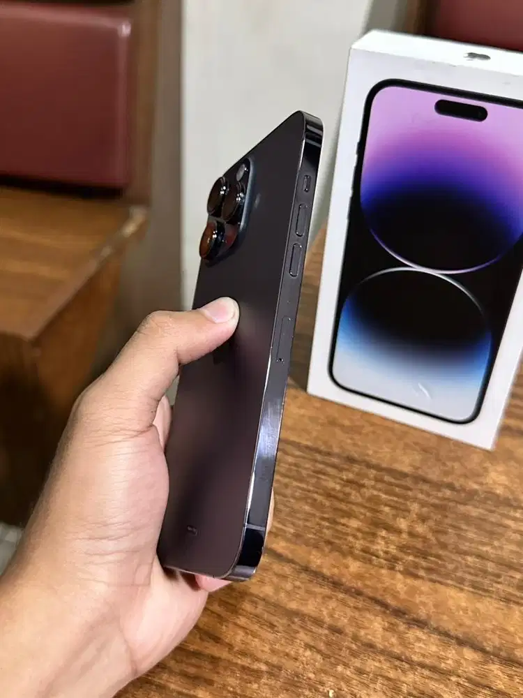 Iphone 14 pro max 256 gb deep purpel ibox