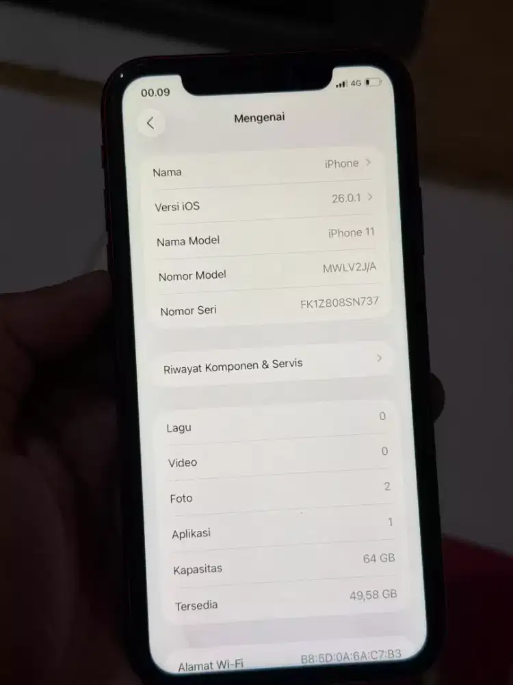 iPhone 11 64 beacukai