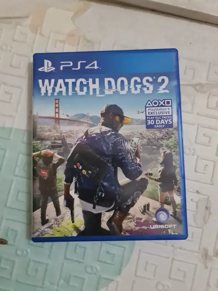 Kaset BD PS4 Watch Dogs 2 Original