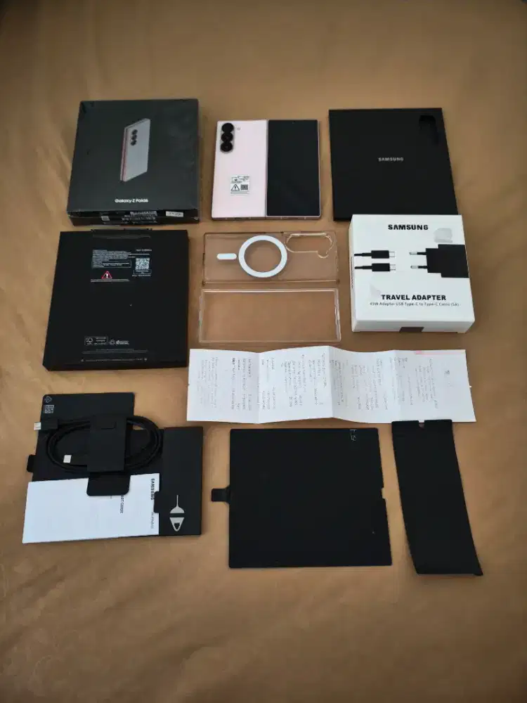 Samsung Z Fold 6 12/256gb SEIN Resmi Fullset lengkap original