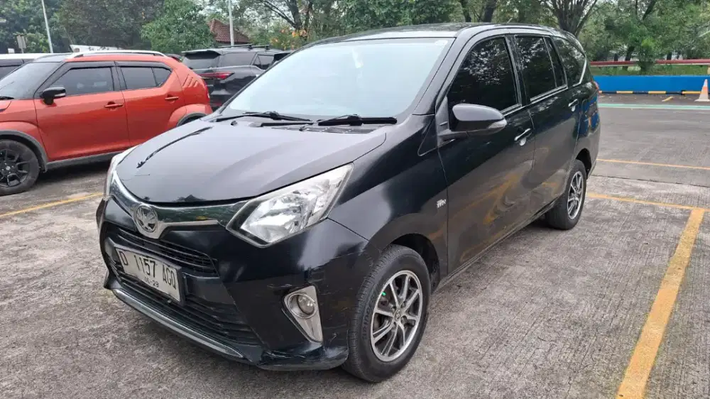 Toyota cayla 2018 type G manual kilometer 106000 siap pakai cek saja y
