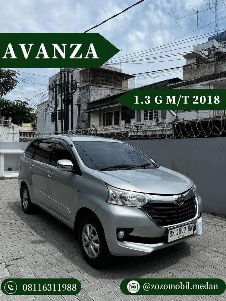 Toyota Avanza 1.3 G Manual 2018