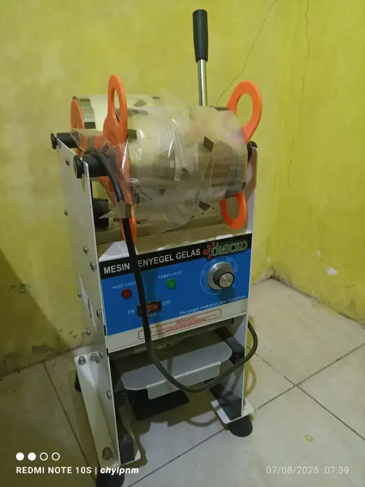 Cup Sealer alat pres gelas