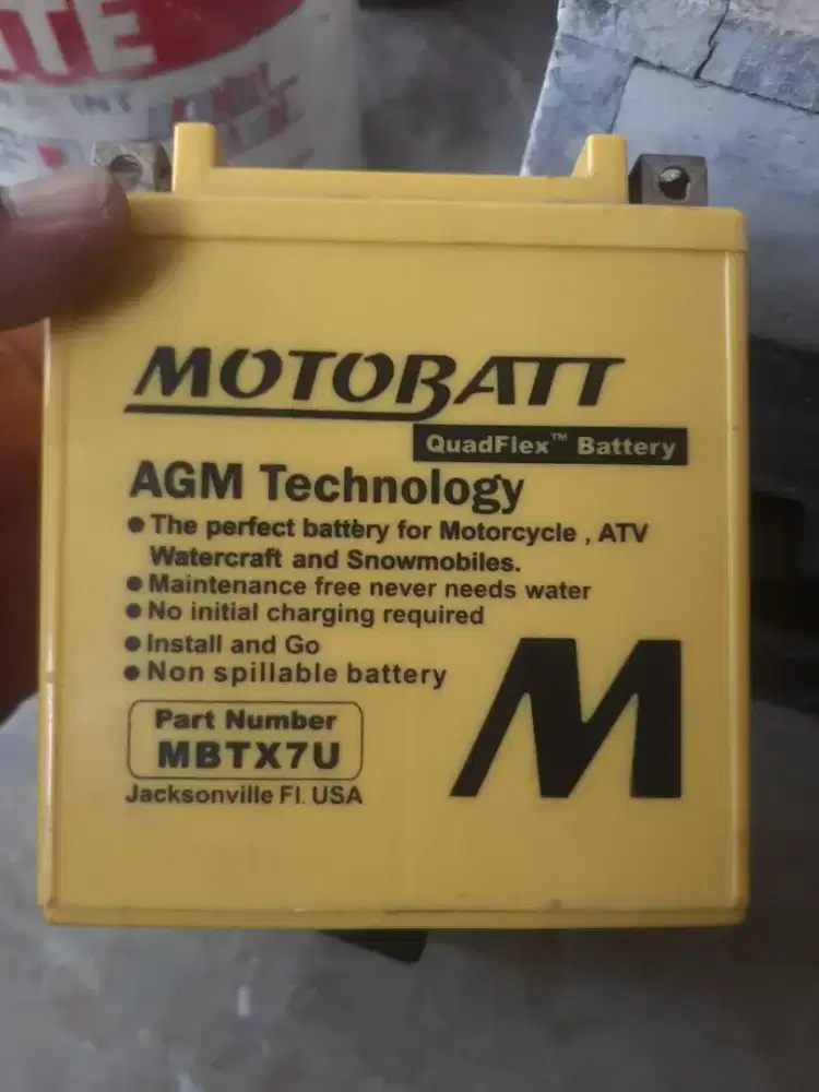 Aki XMAX Motobatt