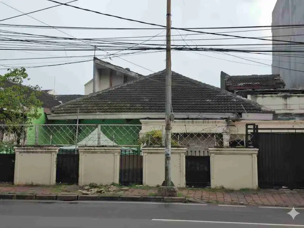 dijual rumah di pinggir jalan raya duren sawit jakarta timur
