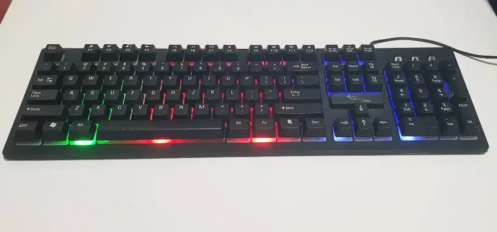 Keyboard Gaming LED RGB Mechanical G20 Leopard Second Normal Tested