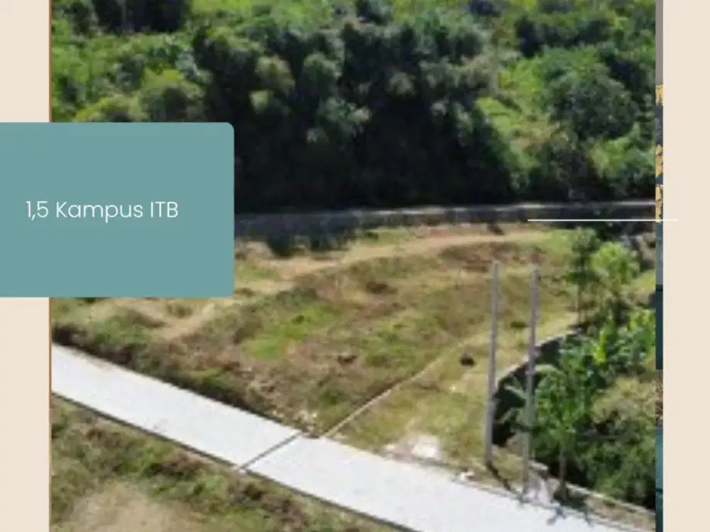 PROFIT KOST MAKSIMAL! Kavling Hegarmanah Geulis, 4 Menit UNPAD/ITB. Legalitas SHM Jelas