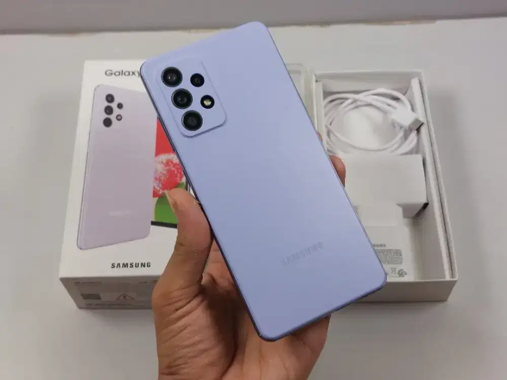 Samsung Galaxy A52s 5G NFC 256 Fullset Resmi SEIN