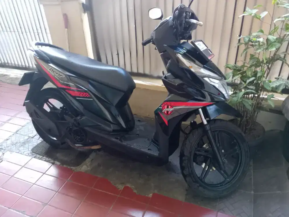 Honda Beat Fi 2017 Hitam Ori mulus siap pakai