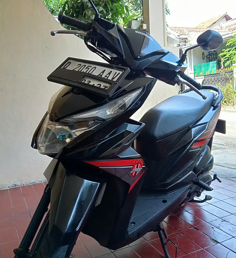 Honda Beat Fi 2017 Hitam Ori mulus siap pakai
