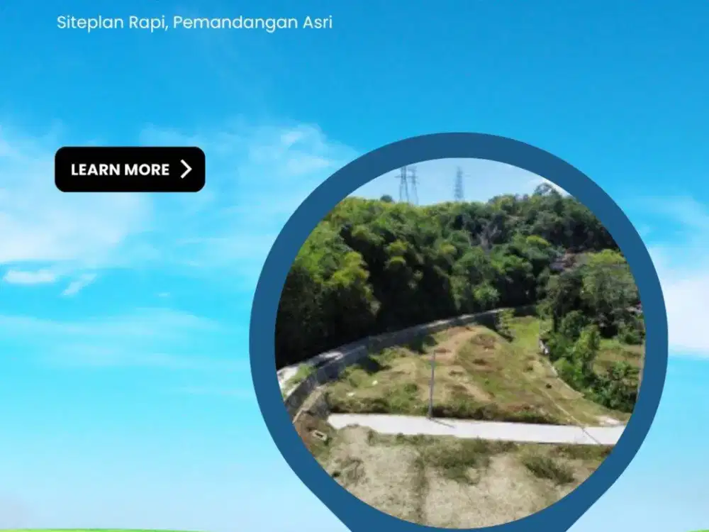 Kavling STRATEGIS & SEJUK di Jatinangor. SHM Murni, Investasi Aman, Akses ke JATOS Cepat