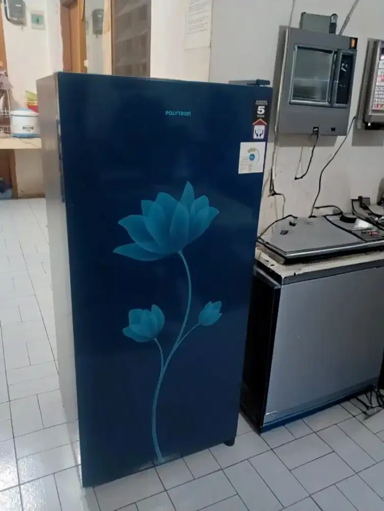 JUAL CEPAT KULKAS POLYTRON PRB-179 BAGUS - HARGA PAS 1,5 JT PAS