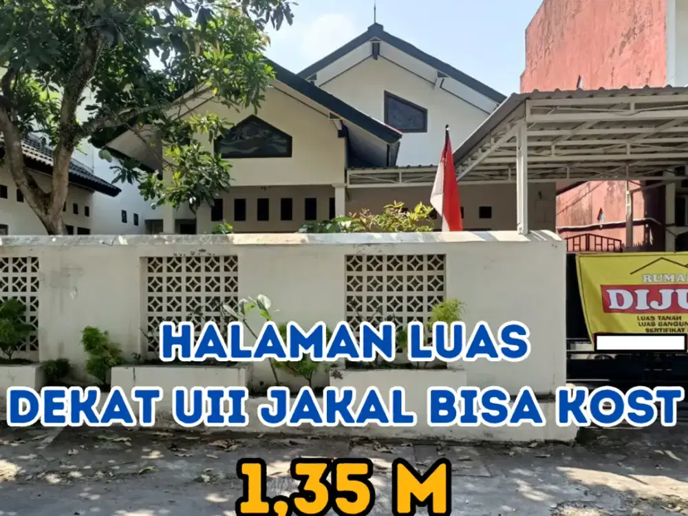 DIJUAL RUMAH DEKAT srama BP4TK Seni Budaya Jogja Kampus UII