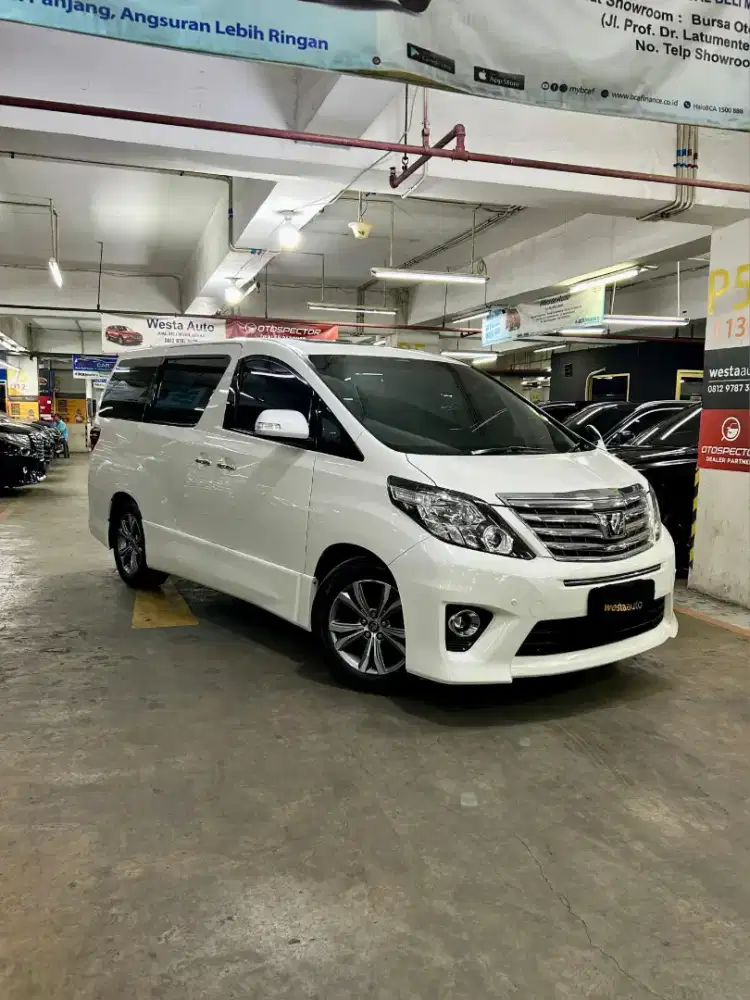Pilot Seat Toyota Alphard SC AT 2012 Nik 2011 Low KM