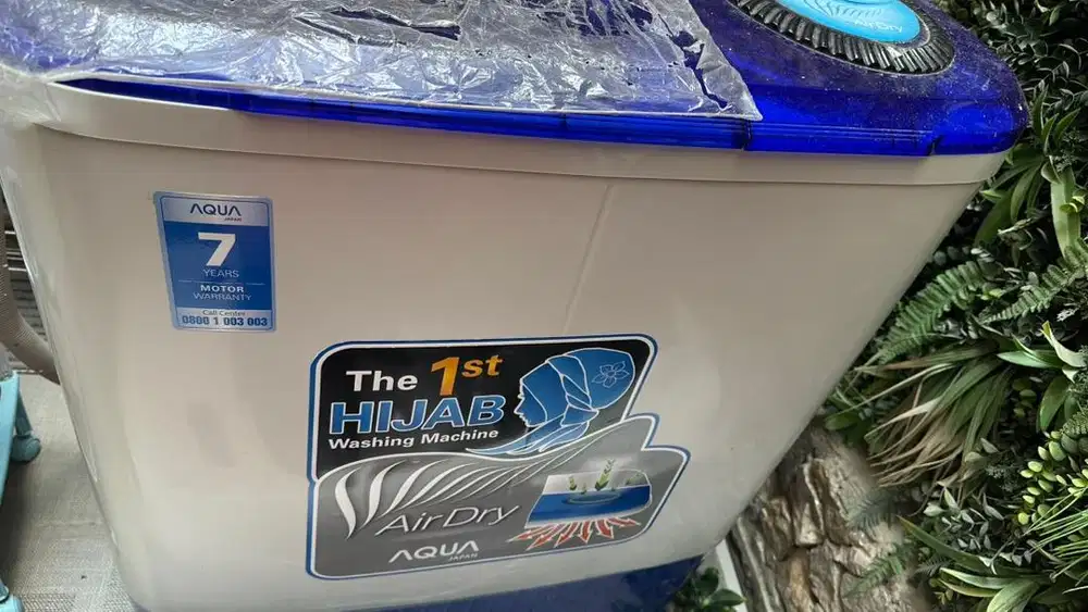 Jual mesin cuci 2 tabung merk Aqua