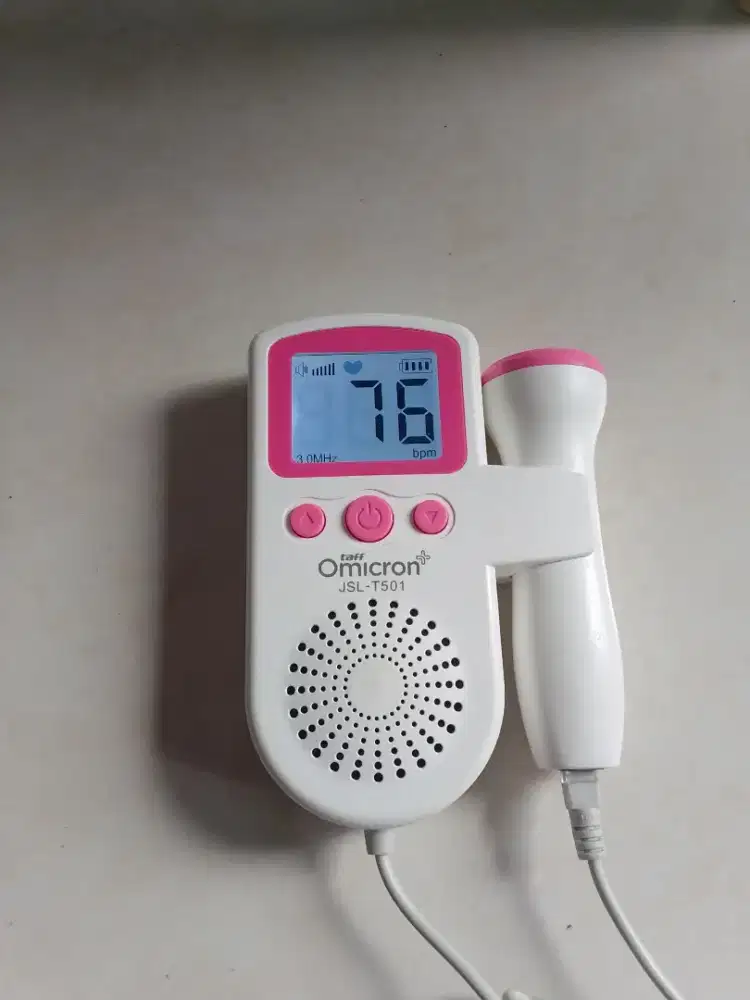Taff Omicron fetal doppler/alat dengar detak jantung bayi
