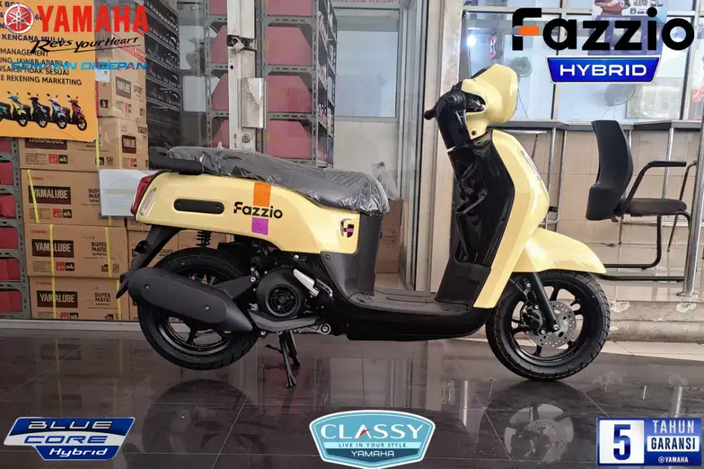 [ Motor Baru ] Fazzio hybrid kuning
