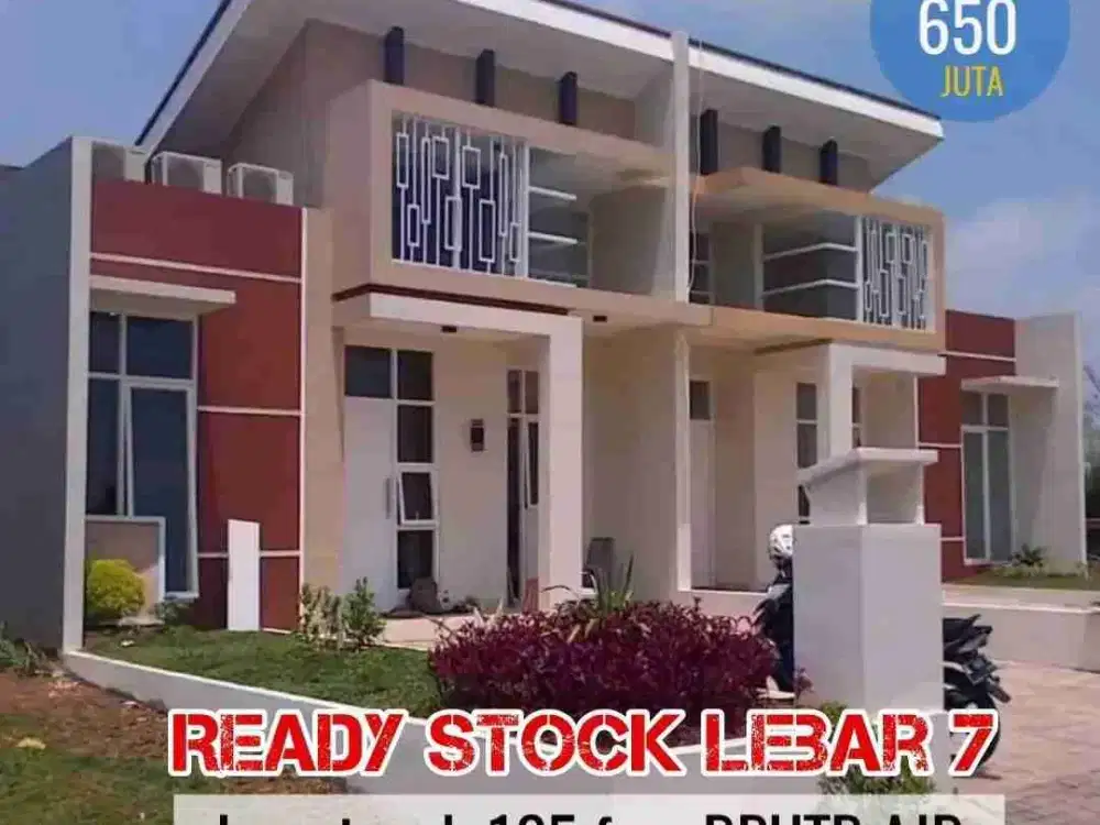 rumah dimensi lebar 7 siap huni 5 juta langsung akad