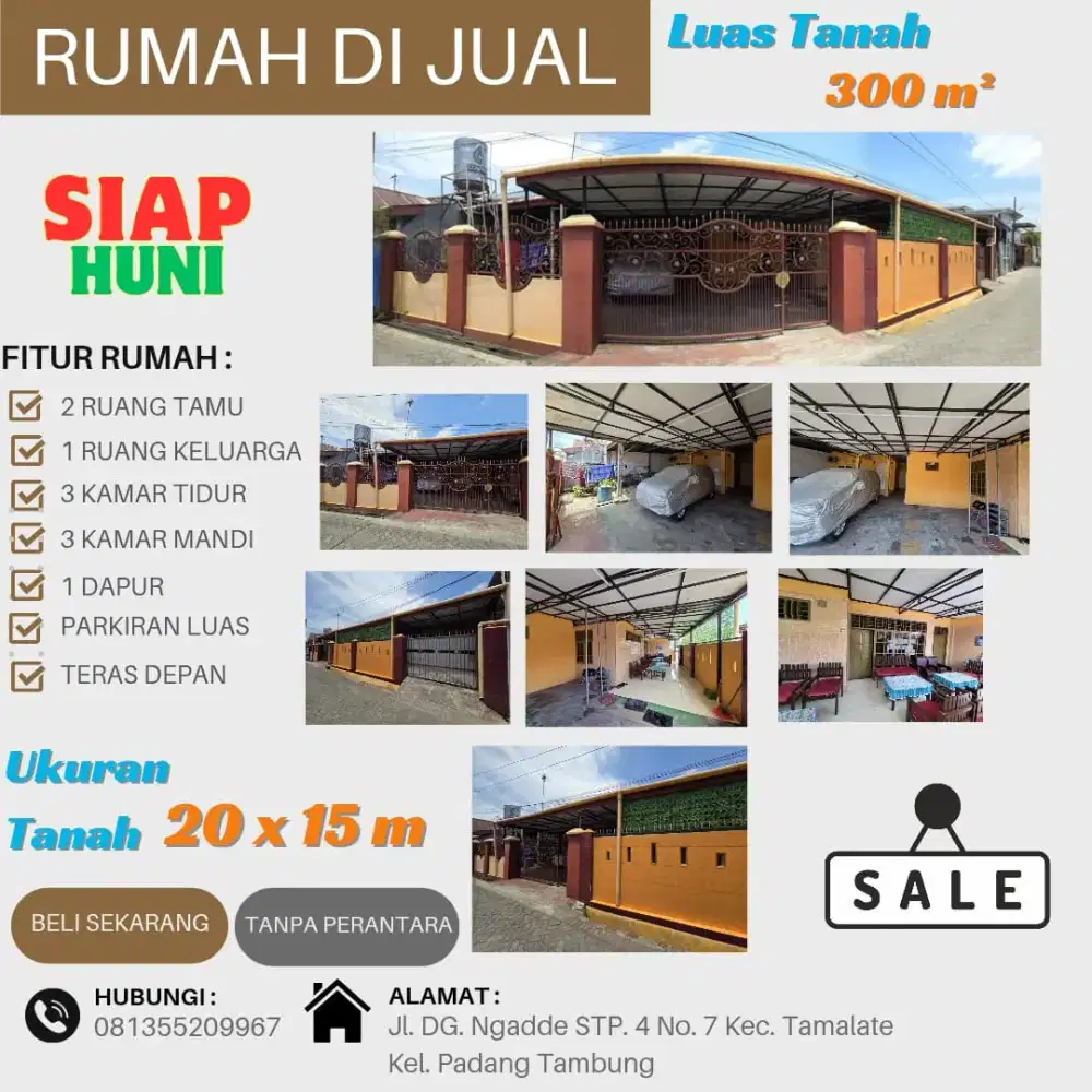 Di Jual Rumah siap Huni