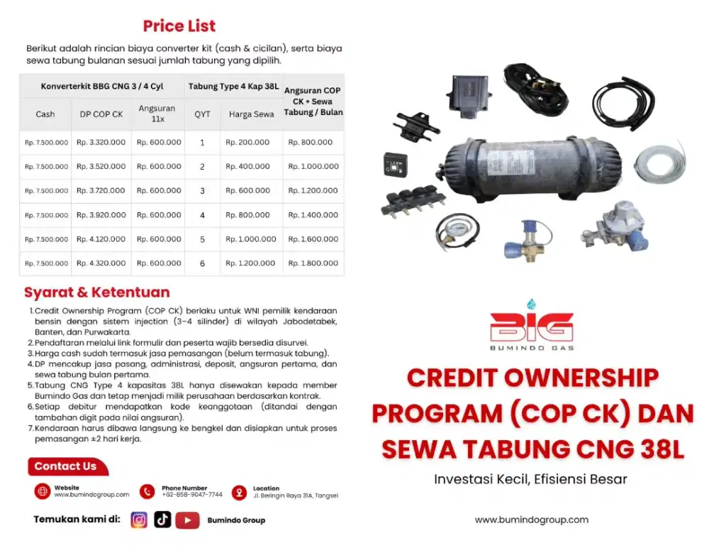 Migrasi bbm pertalite ke BBG CNG