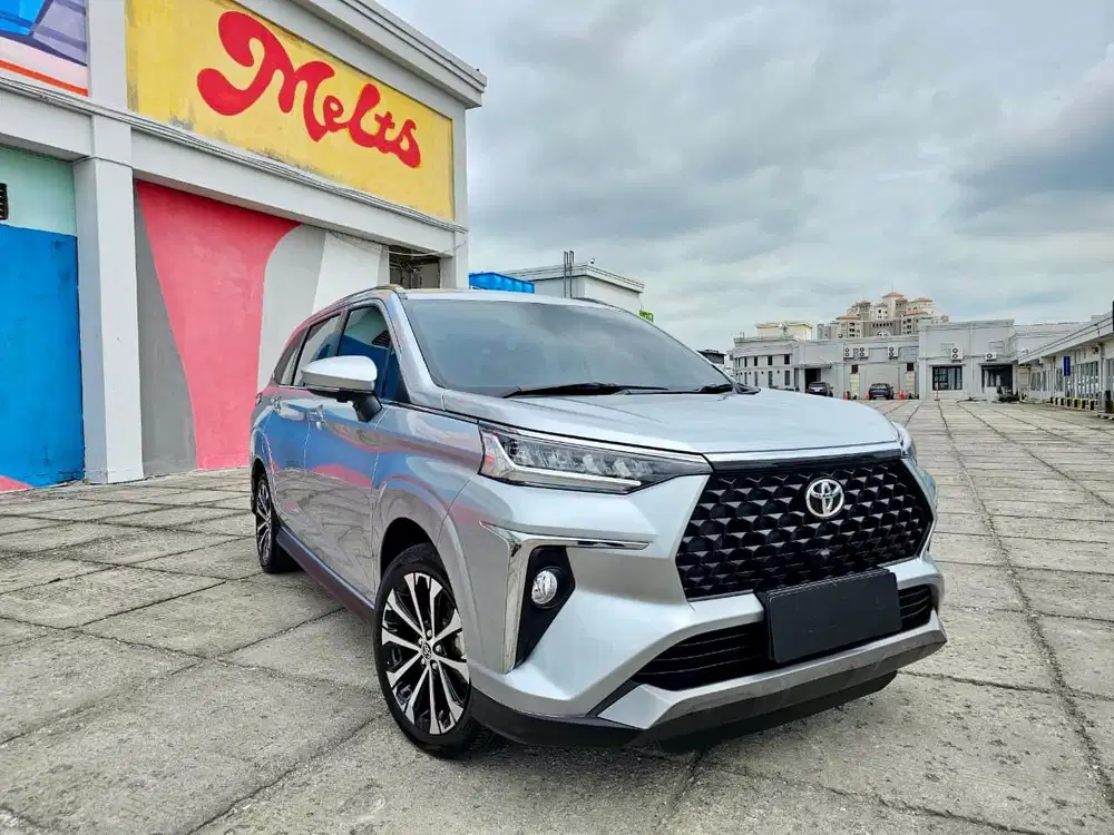 KM 10 RIBU]TOYOTA VELOZ Q CVT AT SILVER 2023 GRESS NON TSS AVANZA