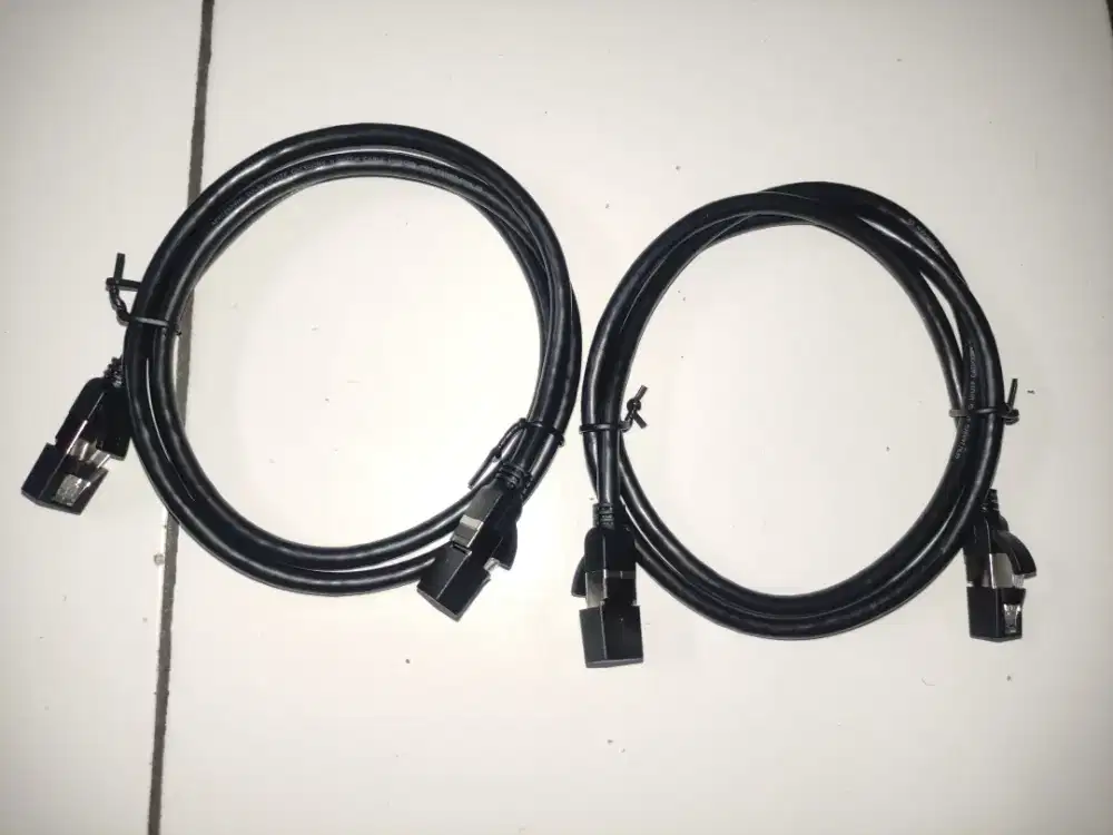 Kabel internet rj45 cat 6 ugreen original panjang 1 meteran 2 pcs