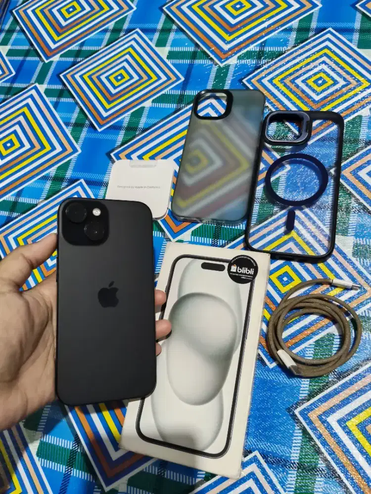 iPhone 15 128gb Garansi Resmi Blibli