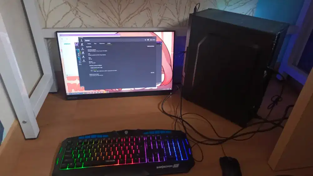 Komputer gaming i3 Gen 9 GTX 1650