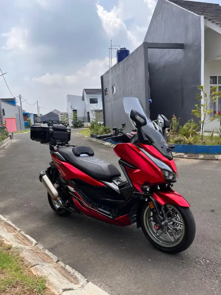 Honda Forza Full Modif Red Blood Dragon