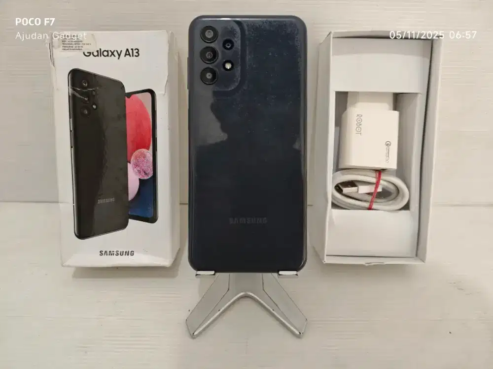Samsung A13 4G 6/128 Gb Fullset Ex Sein bisa TT /BT yah..