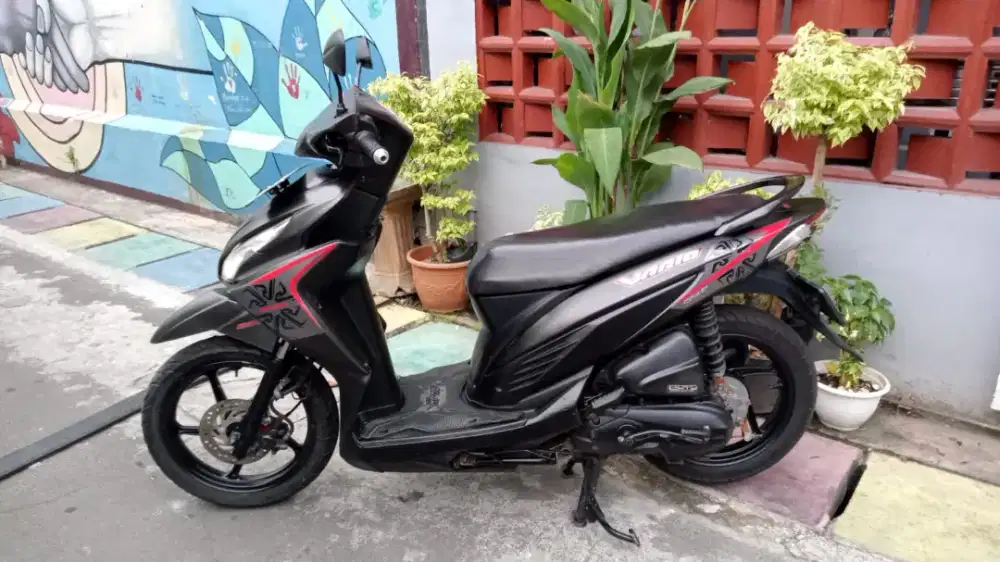 vario 110 2014 agness mesin sehat body mulus bagus