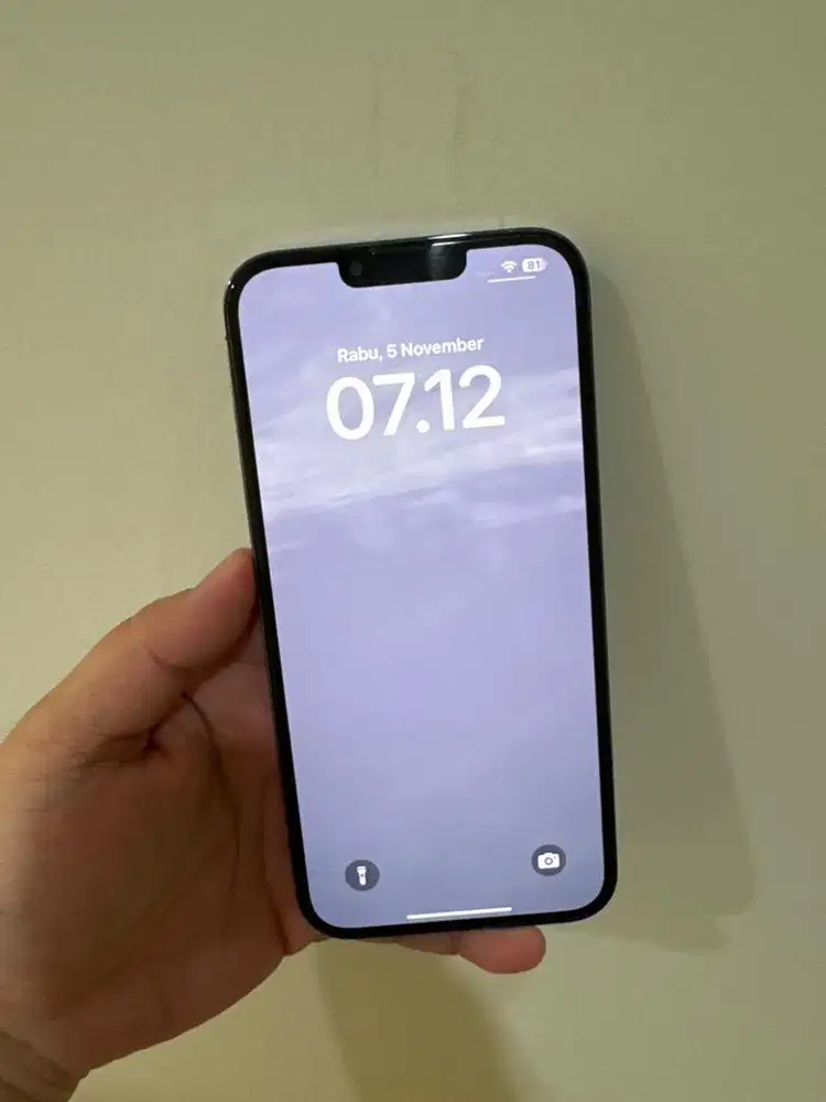 Iphone 13 Promax 256GB Shiera Blue ex.ibox fullset mulus 99%