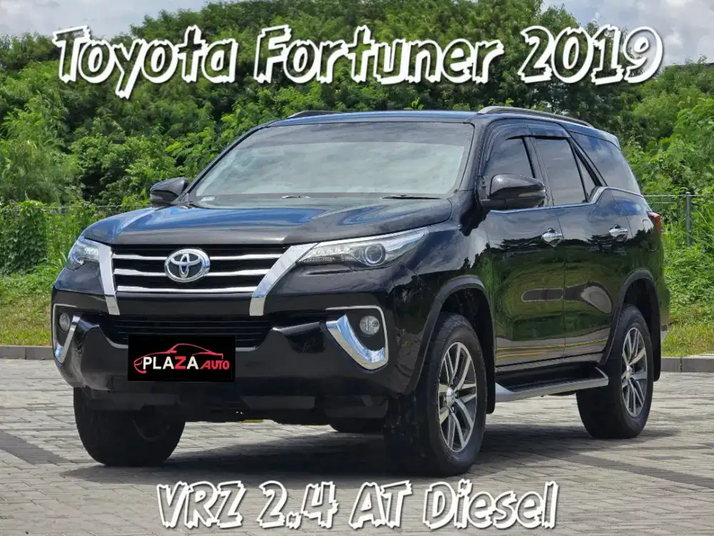 Toyota Fortuner 2019
VRZ 2.4 Automatic DIESEL (TDP 9 juta) Garansi 1th