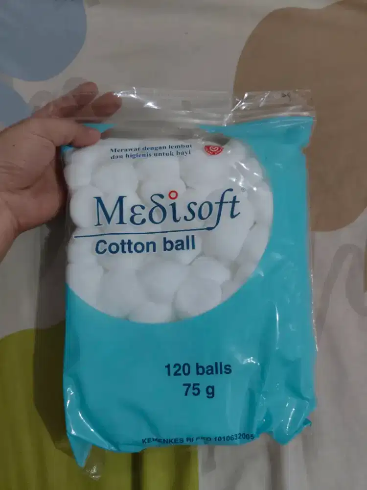 Kapas Medisoft 120 balls 75gr (10 pack)