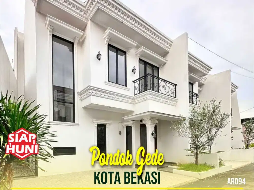 Rumah Cluster Dijual MURAH Di Pondok Gede Bekasi SIAP HUNI Jual [AR094]